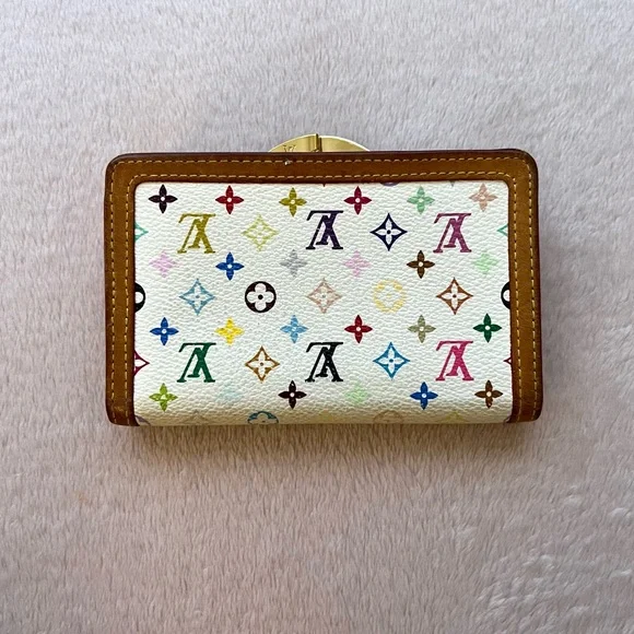 Authentic LV Multicolor Kisslock Wallet - Picture 3 of 8